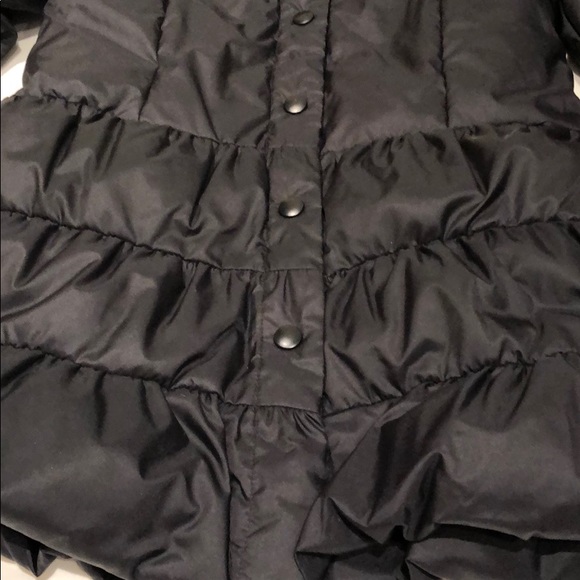 Gymboree girls black jacket with snowflake(new) - Picture 5 of 6